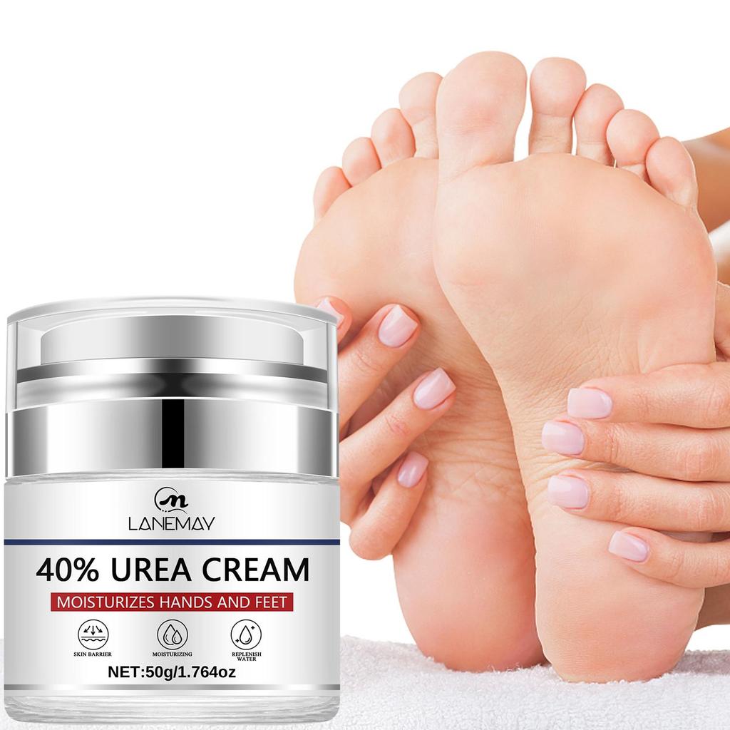 40% Urea Cream- Softens and Hydrates Dry Skin, Improves Skin Barrier - Suitable for Heels, Feet, Knees and Elbows