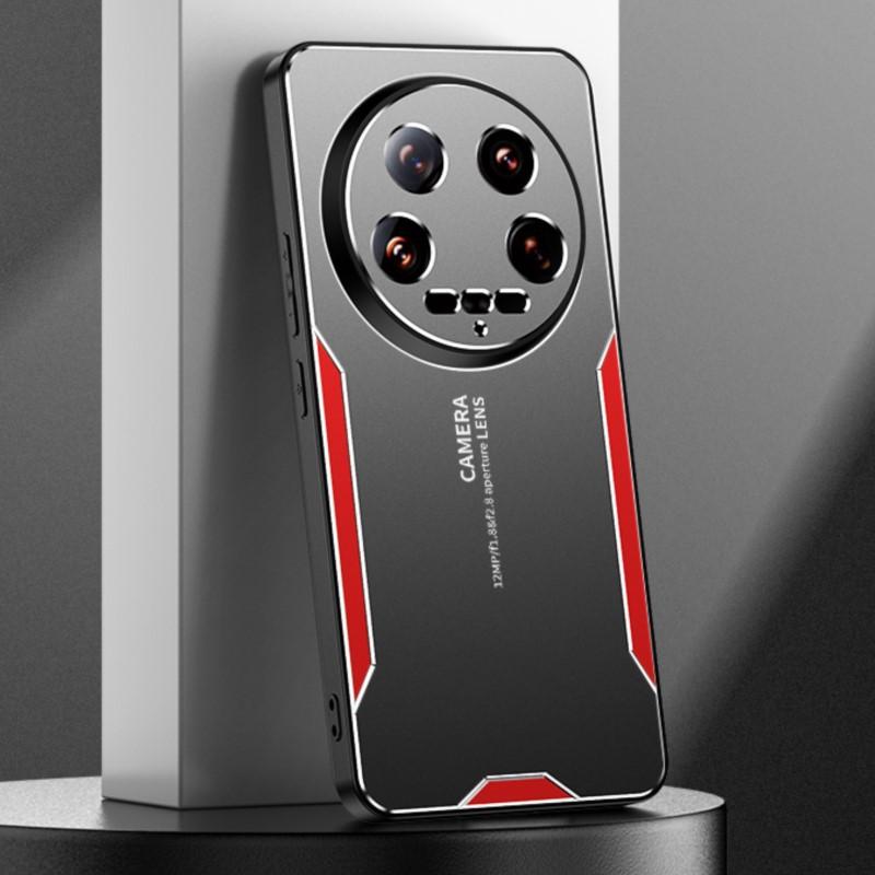 Для Xiaomi 14 Ultra чехол металлический алюминиевый чехол защитный объектив Frost чехол для Xiaomi mi 14 Ultra предотвращает появление отпечатков пальцев металл + ТПУ