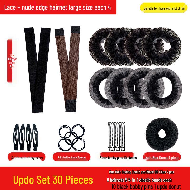 Детская сетка-снуд для волос для танцев по уровням - Аксессуар для пучка для девочки