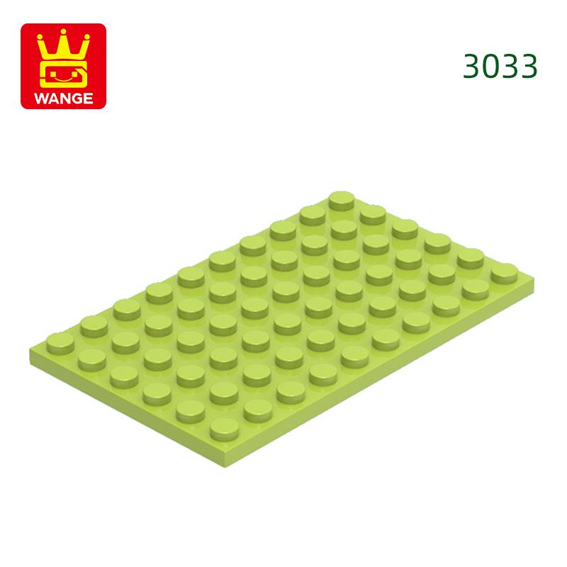12 шт./лот 3033 6x10 Базовая пластина Строительные кубики Детали Moc Совместимы с featuring Blocks Сделай сам Детские конструкторы Игрушки Идея для подарка Коробка