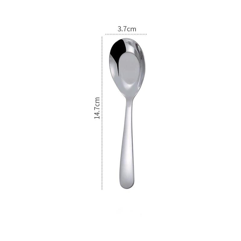 Elegant Stainless Steel Dinner Spoon Adds a Touch of Sophistication to Every Dining Table