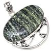 Ожерелье Zebra Jasper Gemstone Handmade Gift For Her Silver Jewelry 1.75"