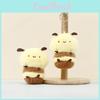 Bee Cartoon Plush Keychain Pendant Short Animal Toy Bag Decoration Children