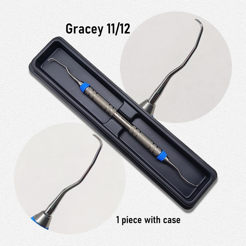 1 шт. Высококачественные стоматологические кюретки Грейси Пародонтальный скейлер Нержавеющая сталь Пародонтальные костные кюретки Перио