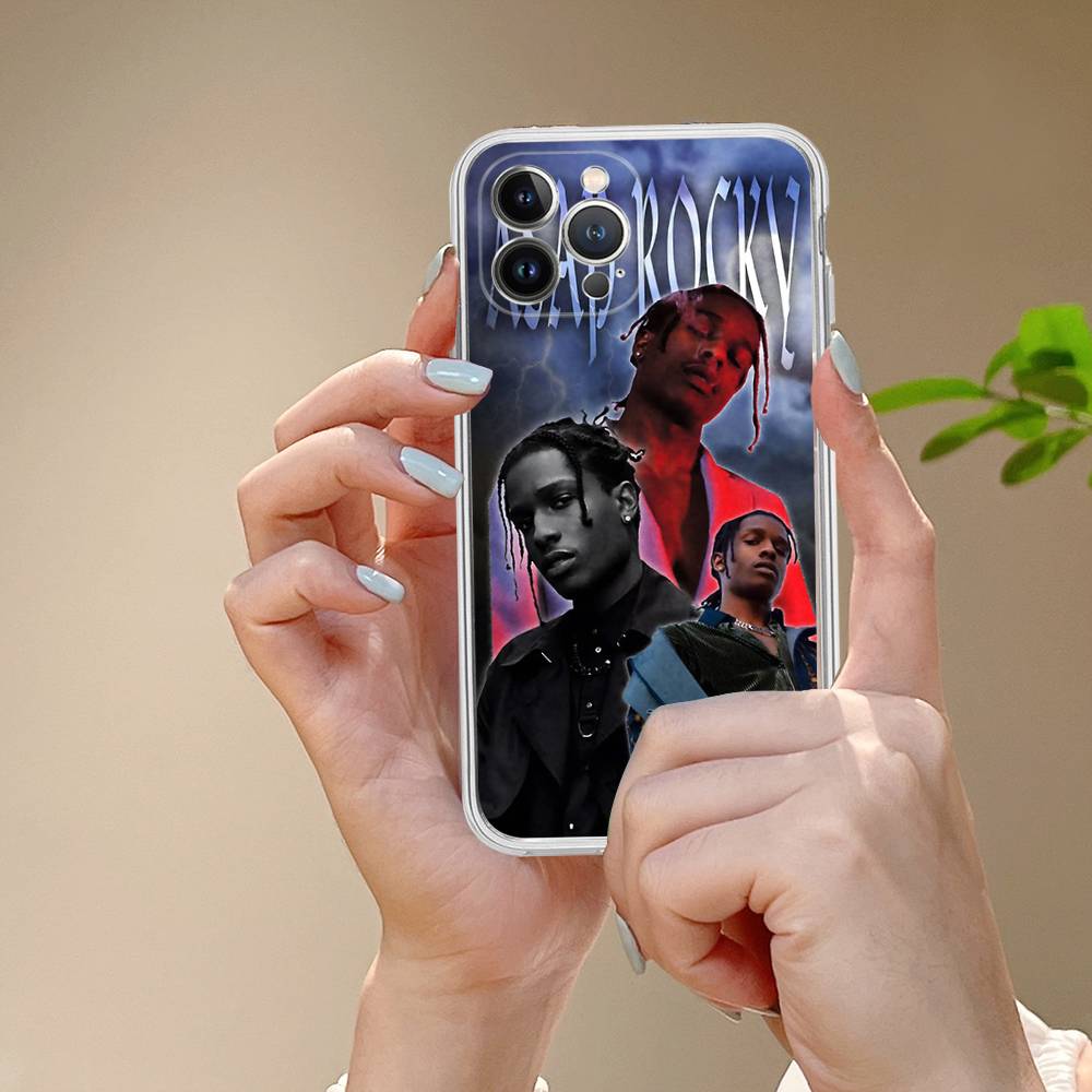 Hip Hop Rapper Asap-Rocky For IPhone 17 16 16e 15 14 13 12 11 Pro Max Mini Plus Phone Case