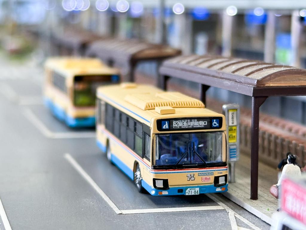 Коллекция автобусов Мой город MB5-2 Автобус Hankyu Диорама