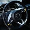 For Mazda CX-5 CX5 2017 2018 ABS Chrome Steering Wheel Decoration FramePanel Cover Trim Set of 1pcs Car Styling