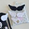 Korean Angel Wing Brooch Y2K Schoolbag Clothes Decoration Pin 5Pairs Sweet Angel Decoration Ornaments Children'S Gifts