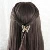 Милая элегантная девушка корейский цинковый сплав зажим зажим для волос жемчужные заколки для волос аксессуары для волос бабочка коготь для волос