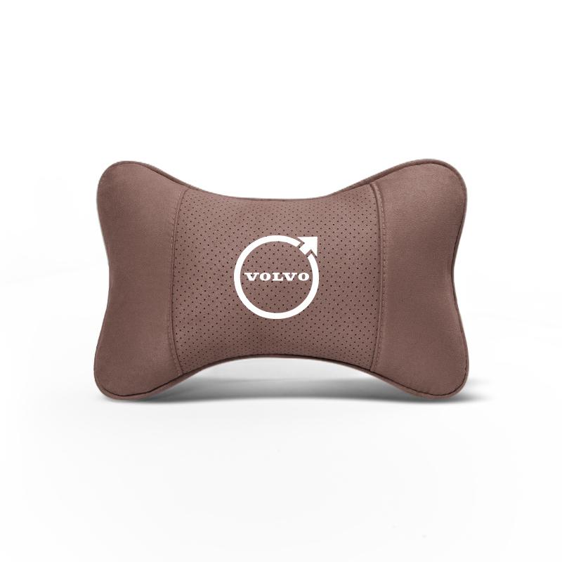 Keychain High-quality Car Headrest Memory Foam Automobile Neck Pillow Interiors Accessories For Volvo V60 V40 XC60 XC90 V50 S90