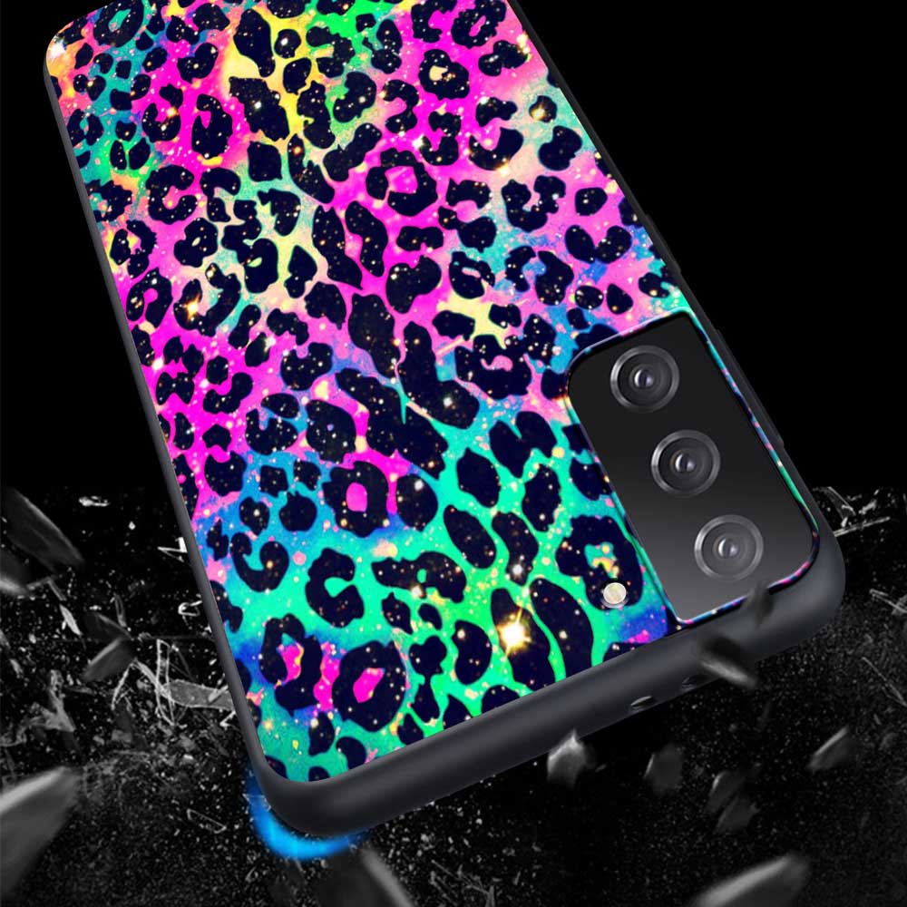Популярный чехол для телефона с леопардовым принтом для Samsung Galaxy S21 Ultra S20 FE S10 5G S9 Plus S10e S8 S7 EDGE A51 A50, чехол-капа