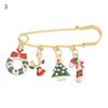 Snowman Elk Snowflake Jewelry Accessories Enamel Brooch Metal Pins Christmas Pin Christmas Brooch