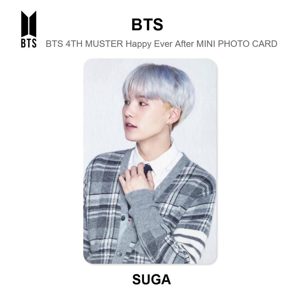BTS BTS 4-Й МУСТЕР Happy Ever After МИНИ ФОТОКАРТОЧКА Официальная Фотокарточка