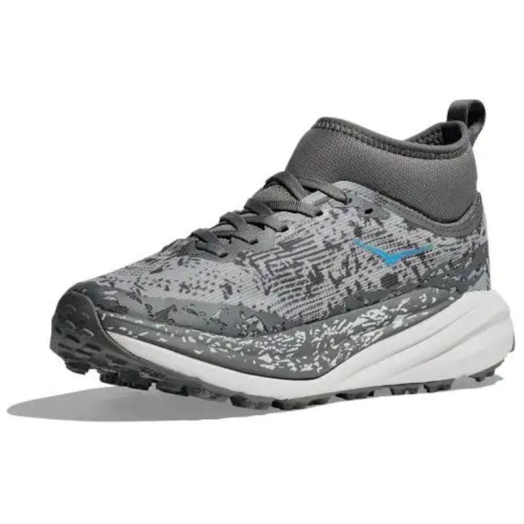 HOKA Speedgoat 6 Mid GORE-TEX Астероид Космический серый Женские кроссовки 1155153-ADC