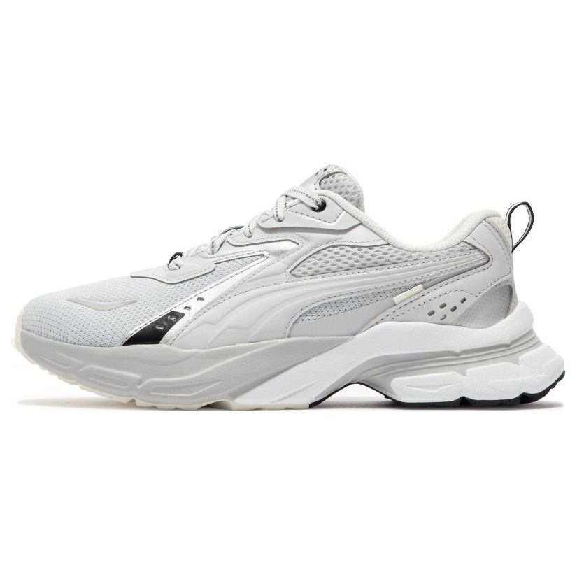 Puma Phlox Tonal Fabric Comfortable Sports Low-Top Lifestyle Shoes Women Sneaker Gray White 389456-02