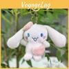 Pink Adorable Plush Bunny Keychain 10cm Soft Cute Stuffed Animal Gift With Chains Colorful