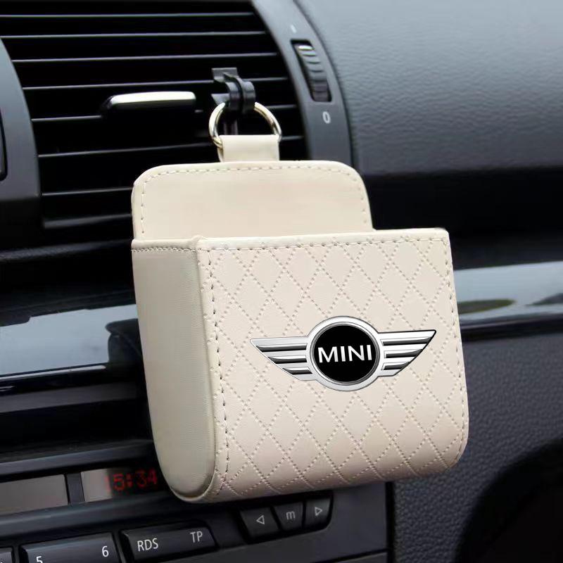 Car Air Outlet Storage Box Phone Glasses Organizer Car Goods For Mini Cooper One S Clubman R50 R53 R56 R60 F55 F56 R57 R58 R59