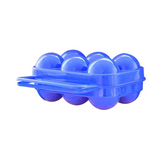 Portale 6 Grids Outdoor Picnic Folding Egg Storage Case Box Holder Container