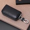 High Quality Genuine Leather KeyChain Unisex Key Bag Slim Cars Smart Housekeeper Mini Small Keys Case Pouch Car Key Holder