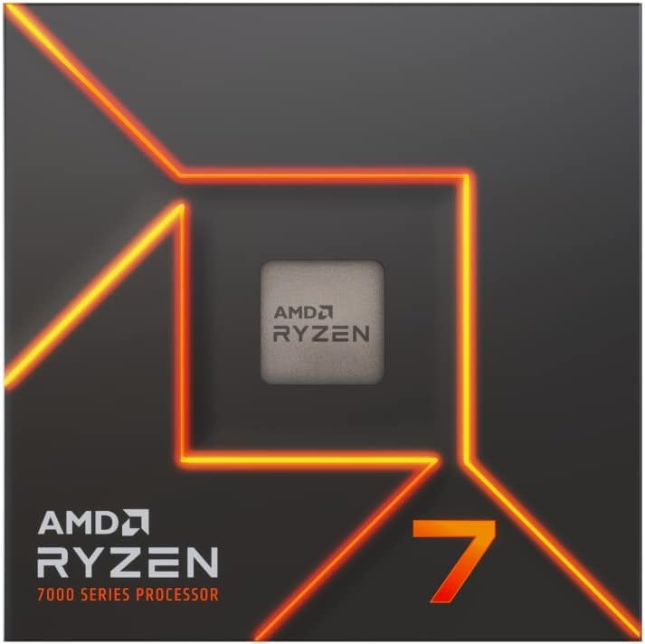 AMD Ryzen 7 с кулером Wraith Prism 8 ядер 16 потоков 40 МБ 65 Вт гарантия 7700, 3,8 ГГц / 100-100000592BOX 3 года [Товар]