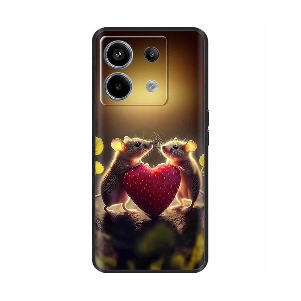 Для Xiaomi Redmi Note 13 Pro 13Pro Чехол Мягкий силиконовый чехол для телефона Funda для Xiomi Redmi Note 13 Pro Plus redmi Note13 4G 5G Coque