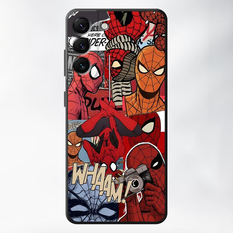 Крутой чехол Marvel Человек-паук для Samsung Galaxy A57 A24 A37 A22 A32 A73 A51 A52 A36 A55 A23 A25 A53 A35 A26 Чехол для телефона A71 A72
