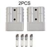 2 Pcs 50 AMP 600V For Anderson Plug Cable Terminal Battery Power Connector Cable Connectors Pins Lugs Copper Terminals