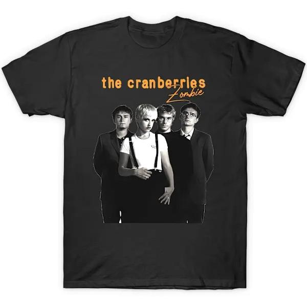 The Cranberries Zombie 1994 World Tour Boyfriend Unisex Black T-shirt Size S-5XL