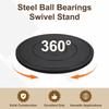 360 Rotation Rotate Turntable Anti Slip Rotary Plate Practical Plastic Turntable  Display