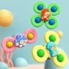 3pcs /set Baby Toys Suction Cup Spinner Toys Spinning Fidget Toys Gifts