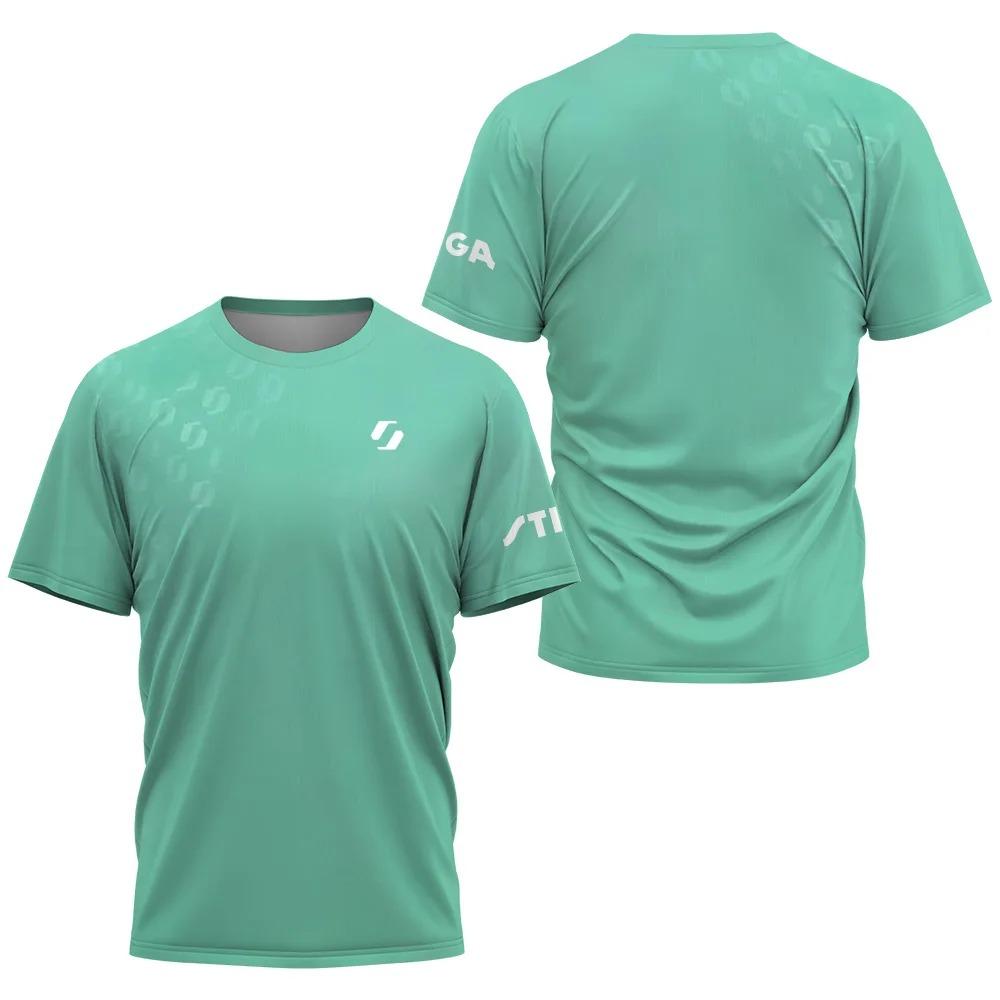 Men's Sports T-shirt Table Tennis Quick Drying Breathable T-Shirt Table Tennis Club Train T-Shirt Badminton Tennis T-Shirt