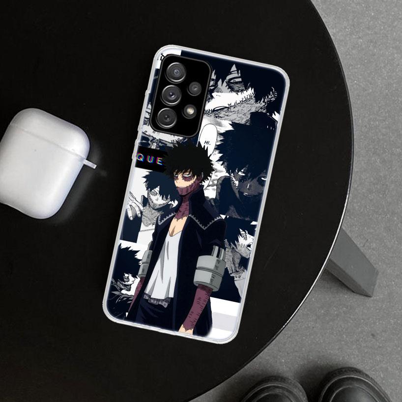Чехол для телефона MHA Dabi Bnha для Samsung Galaxy A12 A22 A32 A52 A72 A02S A51 A50S A31 A20S A10S Note 20 Ultra 10 Plus Galaxy A