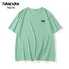 Мужская летняя свободная футболка с коротким рукавом TonLion