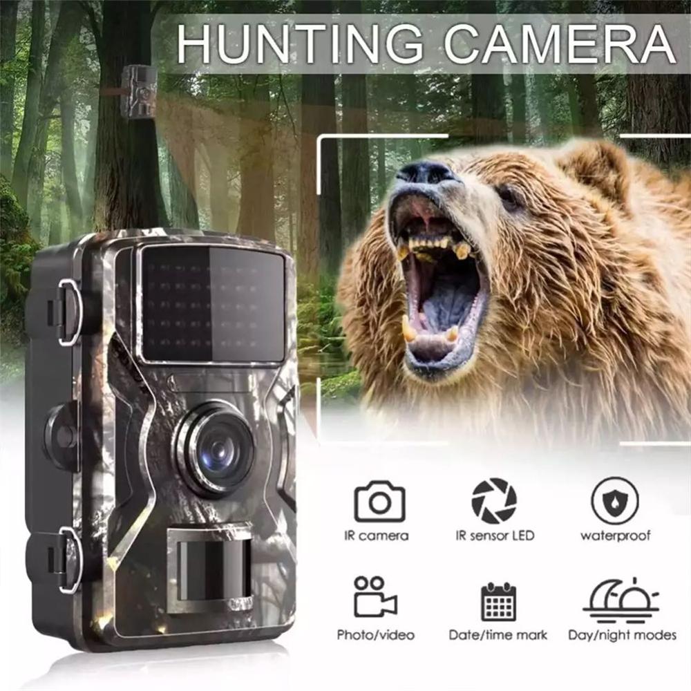 LS VISION Mini Hunting Camera Wild Trail Game Cam Infrared Night Vision Outdoor Motion Activated Tracking Photo Trap Cam Wild Surveillance
