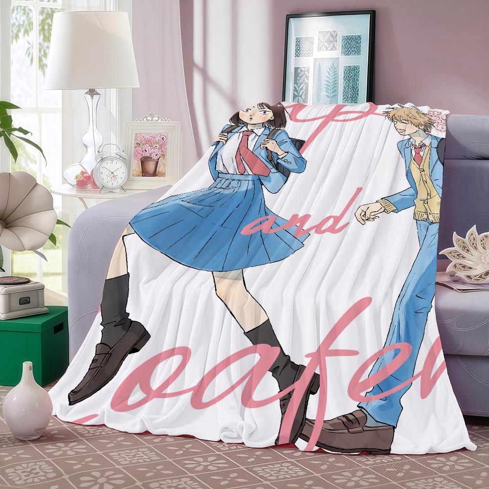 ANIME Skip and Loafer Blanket Warm And Soft Suitable For Bedroom Living Room Sofa Bed Office Travel Camping