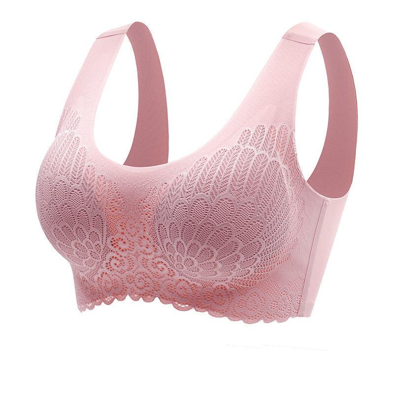 And Seamless Latex Womens Underwear No Steel Ring Gathered Sports Veststyle Antisagging And Breastreceiving Sleep Bra Light And Breathable
