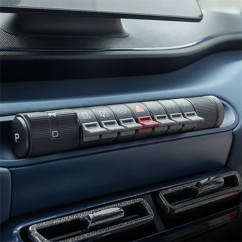 7 шт. Наклейка-лепесток кнопки управления кондиционером, ручка для Byd Dolphin Seagull