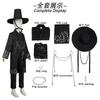 Kids Cosplay Suit Cospplay Costume Jinu Saja Robe Baby Black Uniform Stage Performance Halloween