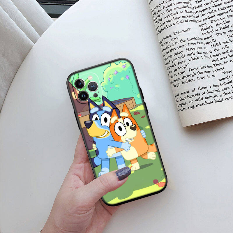 Синий чехол для телефона Bluey MH23 для Samsung S20 S21 S22 S23 S24 FE Ultra Plus Lite S21S A55 A07 A17 F06 F16 M06 M16 M56 A36 A37 A57