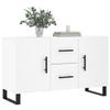 VidaXL Buffet White 100x36x60 Cm Engineered Wood 828196