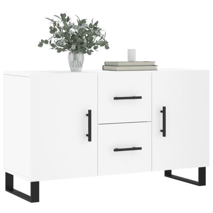 VidaXL Buffet White 100x36x60 Cm Engineered Wood 828196