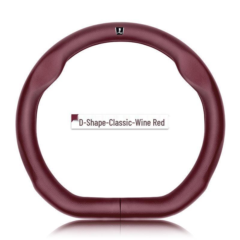 Чехол на руль из натуральной кожи Luxgen - Универсальная посадка для моделей U6, Big 7, S5, U5, 7MPV, Na 5, Rui 3