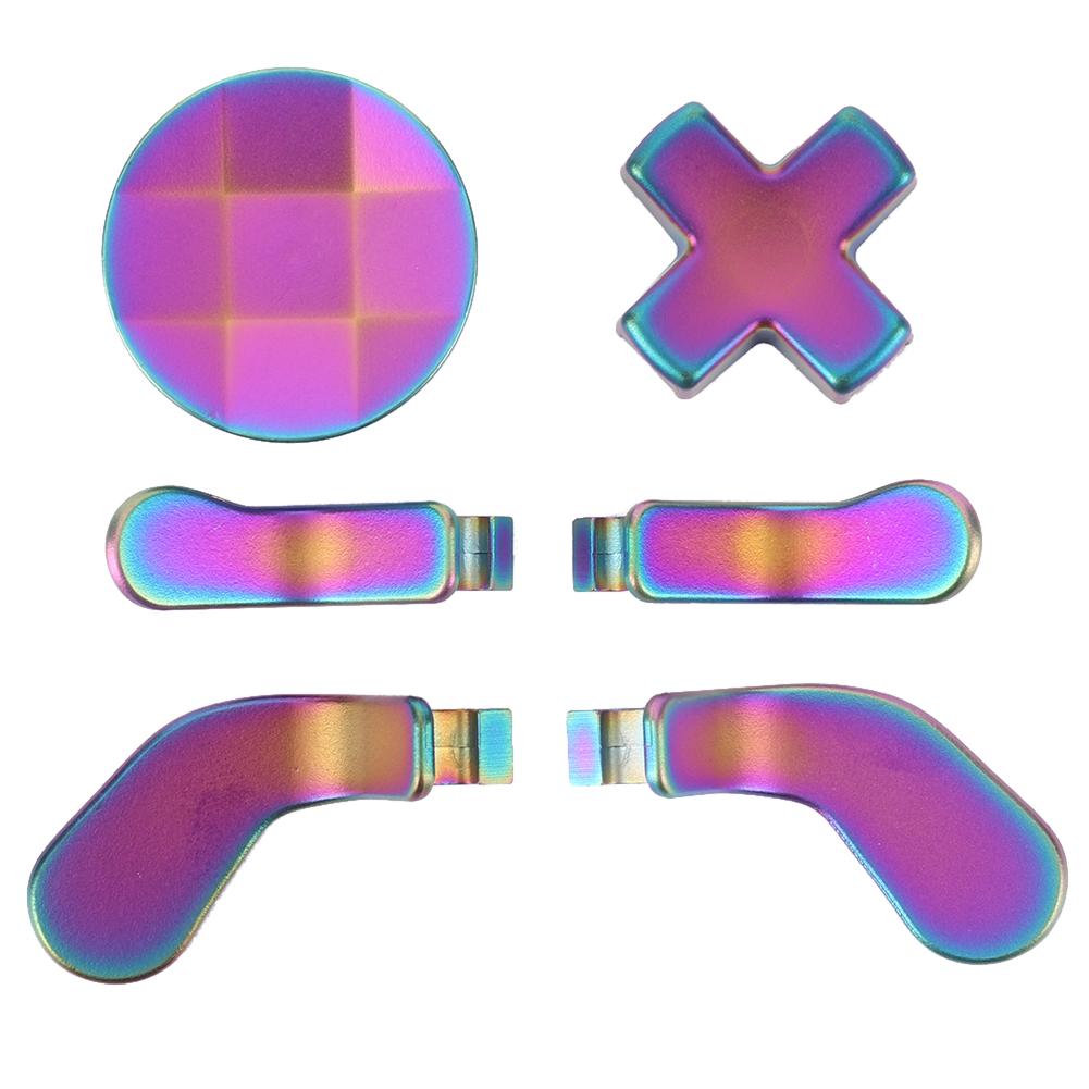 6 в 1 Металлический контроллер Аксессуары с 4 лепестками 2 D-pad Аксессуары Детали Комплект запасных частей для Xbox One Elite Series 2