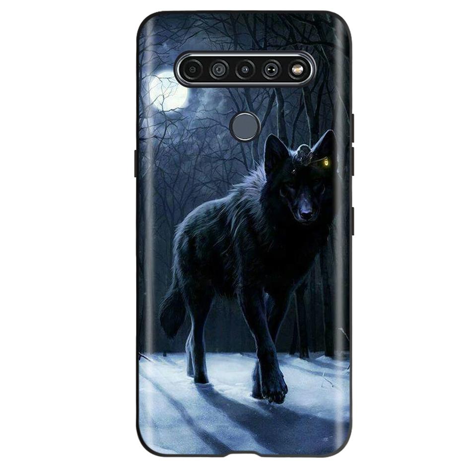 Чехол для LG K61 2020 Милый Кот Бабочка Мягкий Силиконовый Ударопрочный Чехол для Телефона Для LG K61 K 61 Fundas Case LGK61 Coque 6.53'' Shell