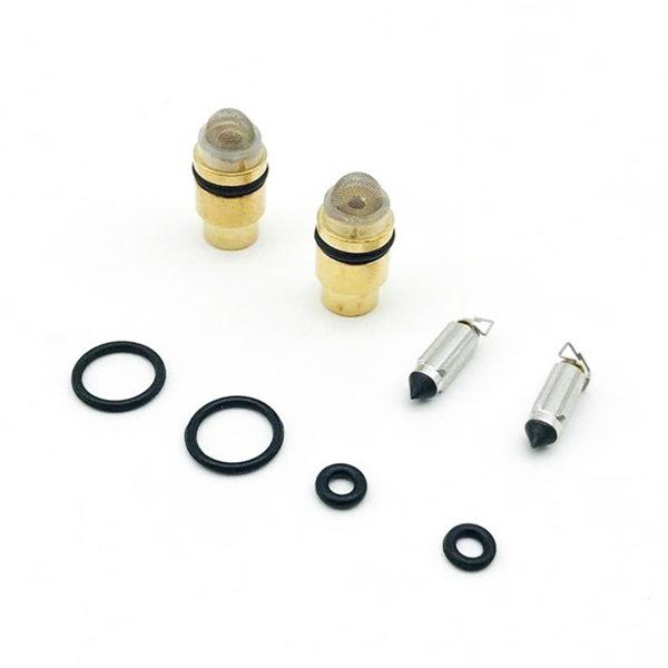 Motorcycle Carburetor Repair Kit - Metal, As shown, 1 Set, Compatible with Ling