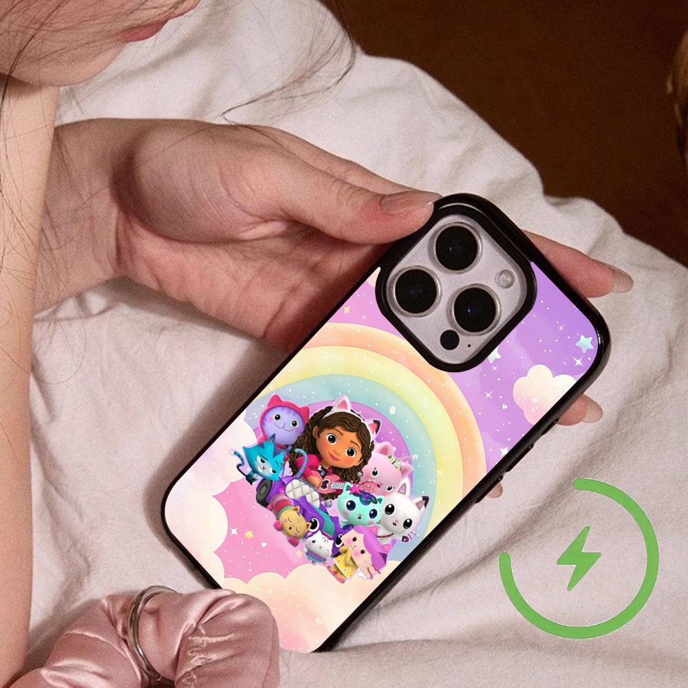 Милый G-Gabbys D-Dollhouse Promax Магнитный Для iPhone 17 16 14 13 12 11 15 Pro Air Max Plus Чехол для телефона Беспроводная зарядка