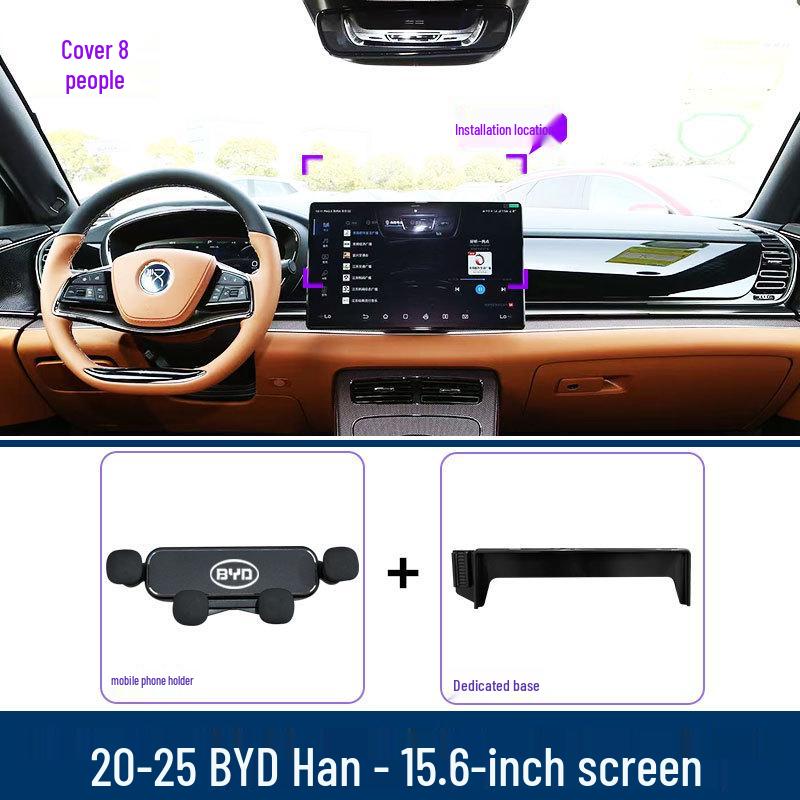 Держатель для телефона в автомобиль BYD Han для моделей 20-25