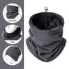 Fleece Lining Cycling Neck Warmer Thickened Neck Scarves Outdoor Warmer Fake Collar  Men Women