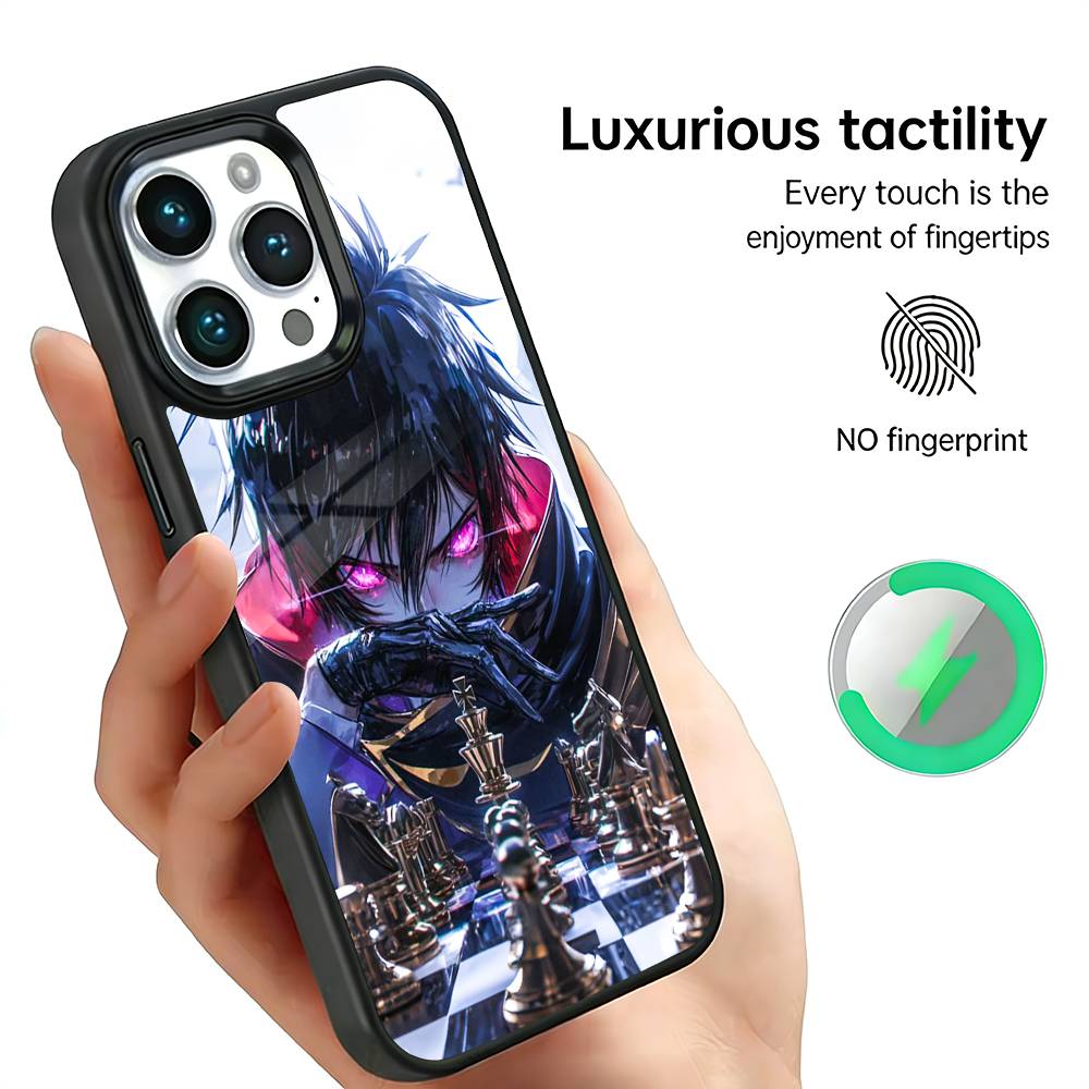 Чехол для телефона C-Code G-Geass для iPhone 17, 16, 15, 14, 13, 12, 11 Plus, Pro Max, Новый магнитный беспроводной заряд