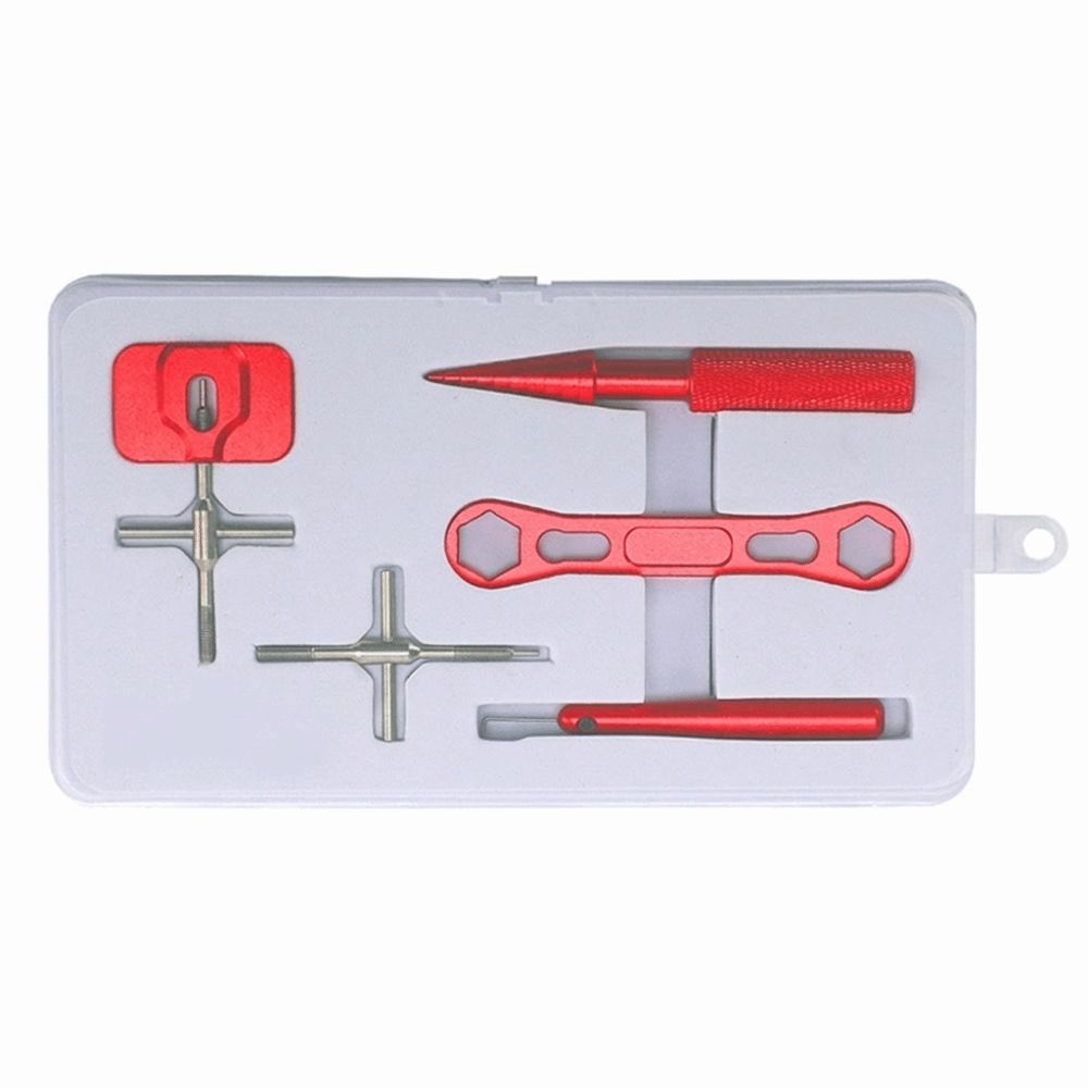 5PCS Aluminum Alloy Fishing Reel Maintenance Kit Fishing Reel Care Kit  For Baitcasting Reels